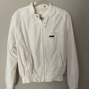 Members Only Vintage White Jacket
